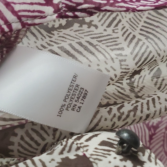 BANANA REPUBLIC TOP SIZE MEDIUM WITH TIE WAIST - Picture 3 of 4